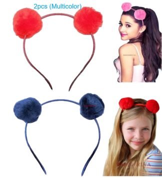 2pcs PomPom Heabbands