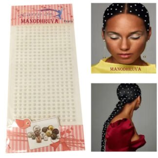 1pc Crystal Sticker Pearls for Hair Decoration, 135 pcs Bindi
