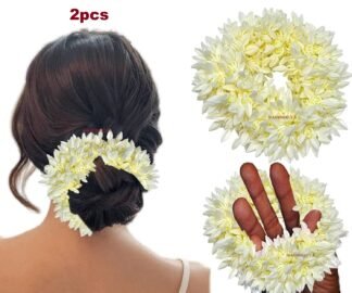 2pcs Plastic Scented Mogra Gajra, Artificial