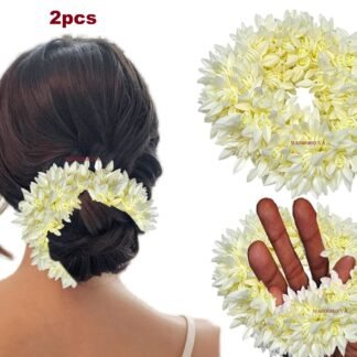 2pcs Plastic Scented Mogra Gajra, Artificial