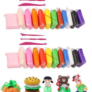 1 Packet of Air Dry Clay (12 Colors)