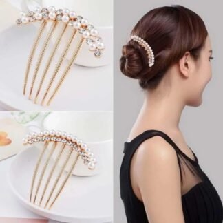 1pcs Metal Comb Hair Clip