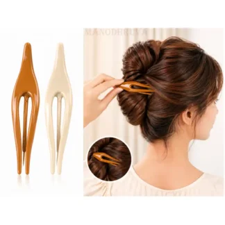 2pcs Duck Beak Hair Clips, Multicolor