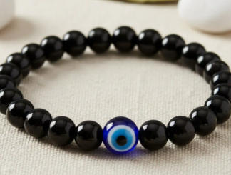 Black Evil Eye Bracelet 1 Pc