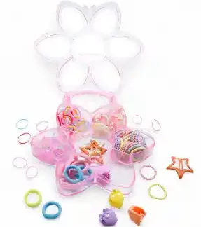 Girls Hair Accessories Gift Set with Purse Box