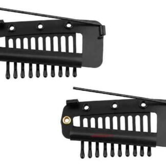 Metal Chunni Clip Set of 2 Black for Women