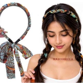 Printed Scarf Fabric Headband 1 Pc for Women