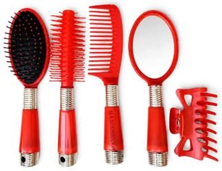 1 Set of Comb (5pcs Total), Multicolor