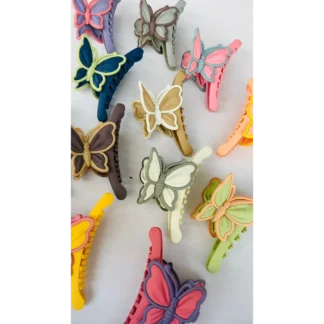 1pc Butterfly Hair Clutcher – Multicolor