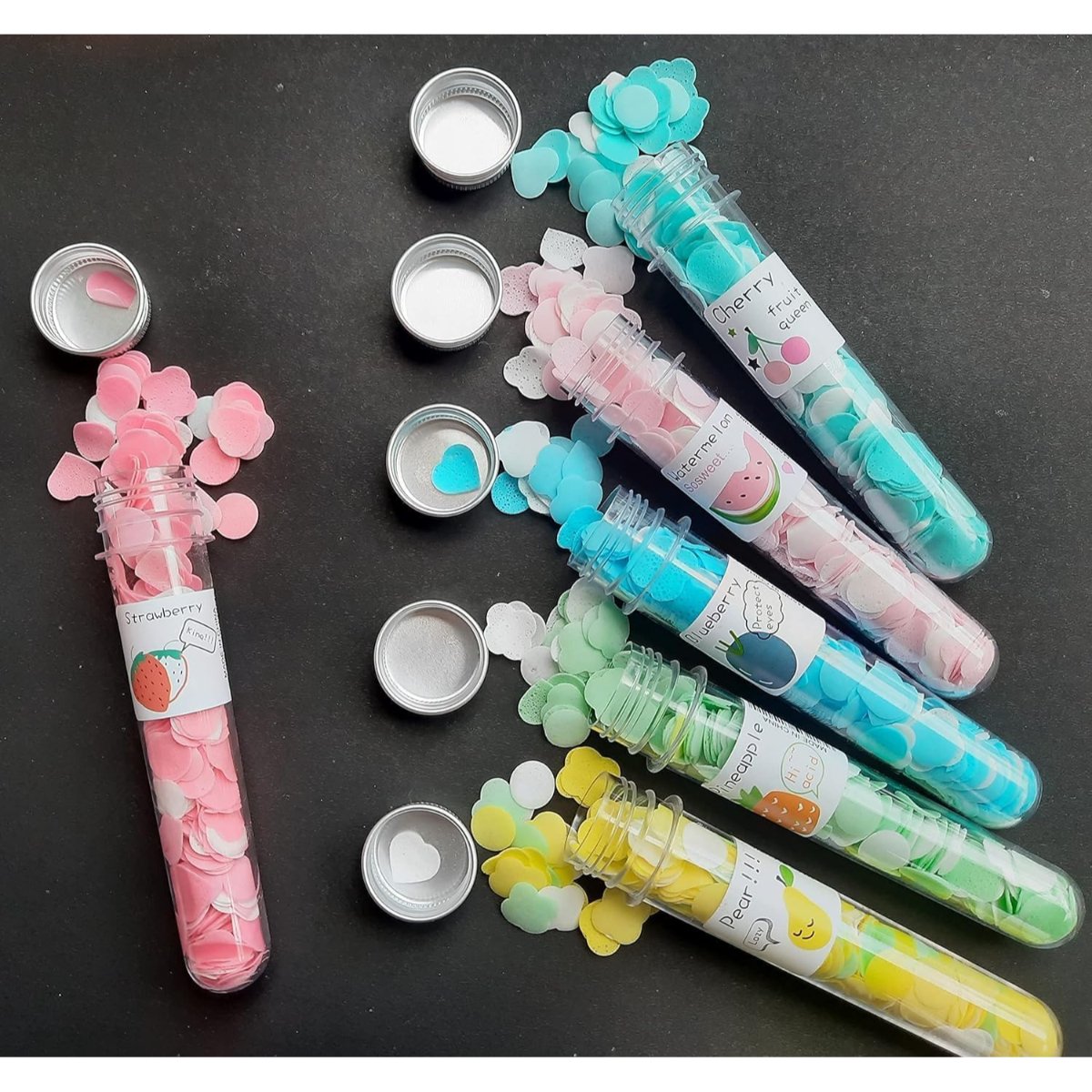 2 Pcs Portable Paper Soap Strips Bottle, Random Color Strips - Image 4
